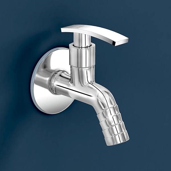 Onida Ibibo Brass Nozzle Bib Cock Tap with Wall Flange | Tap for